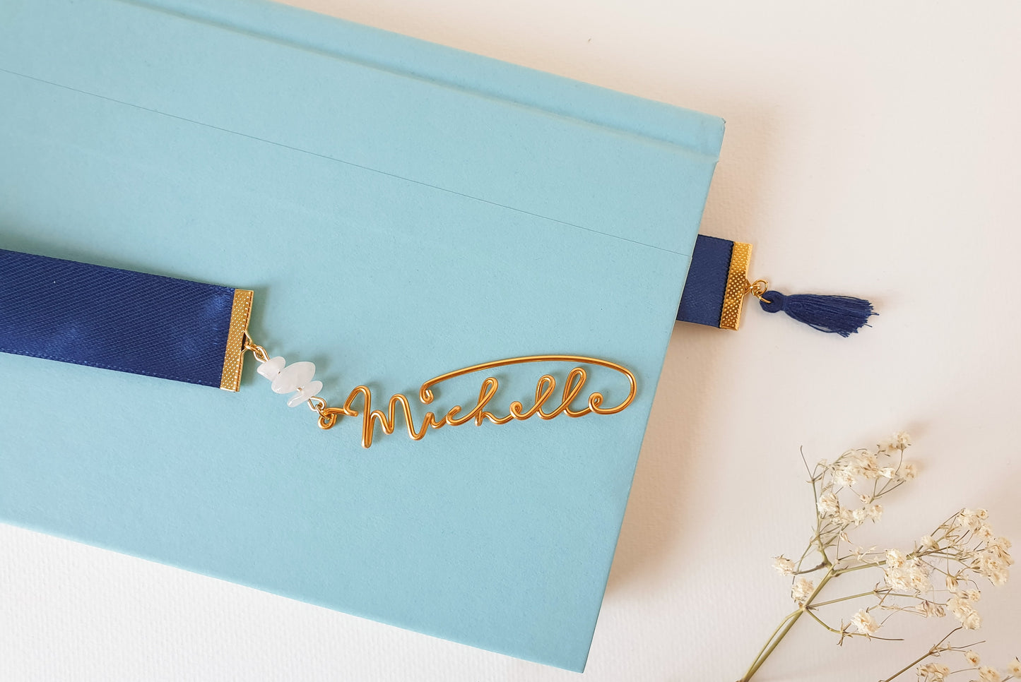 Personalized Ribbon Bookmark
