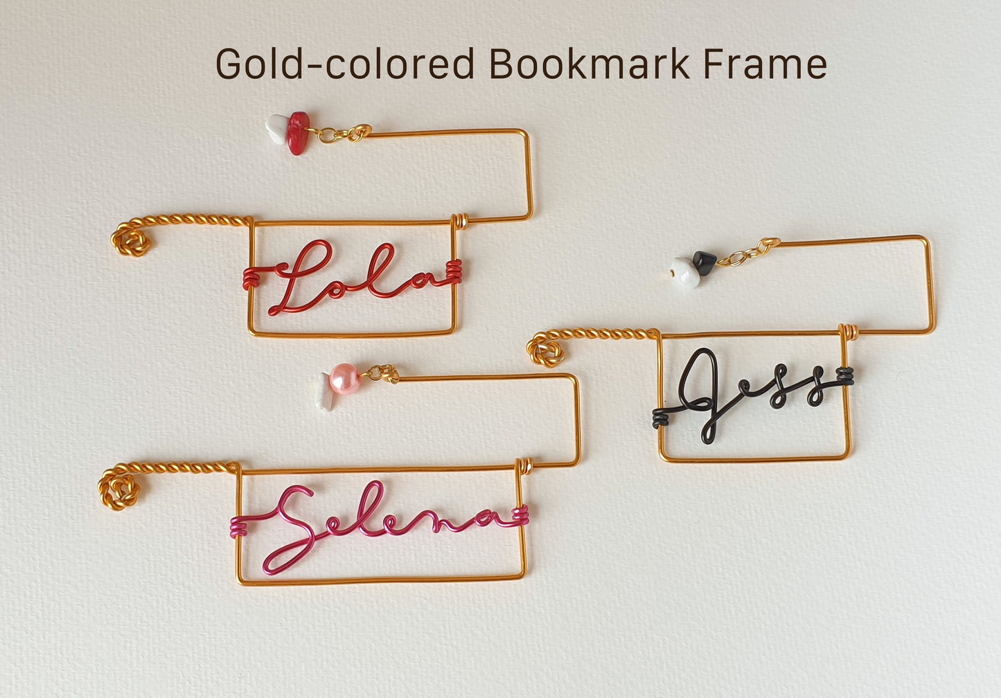 Personalized Framed Bookmark