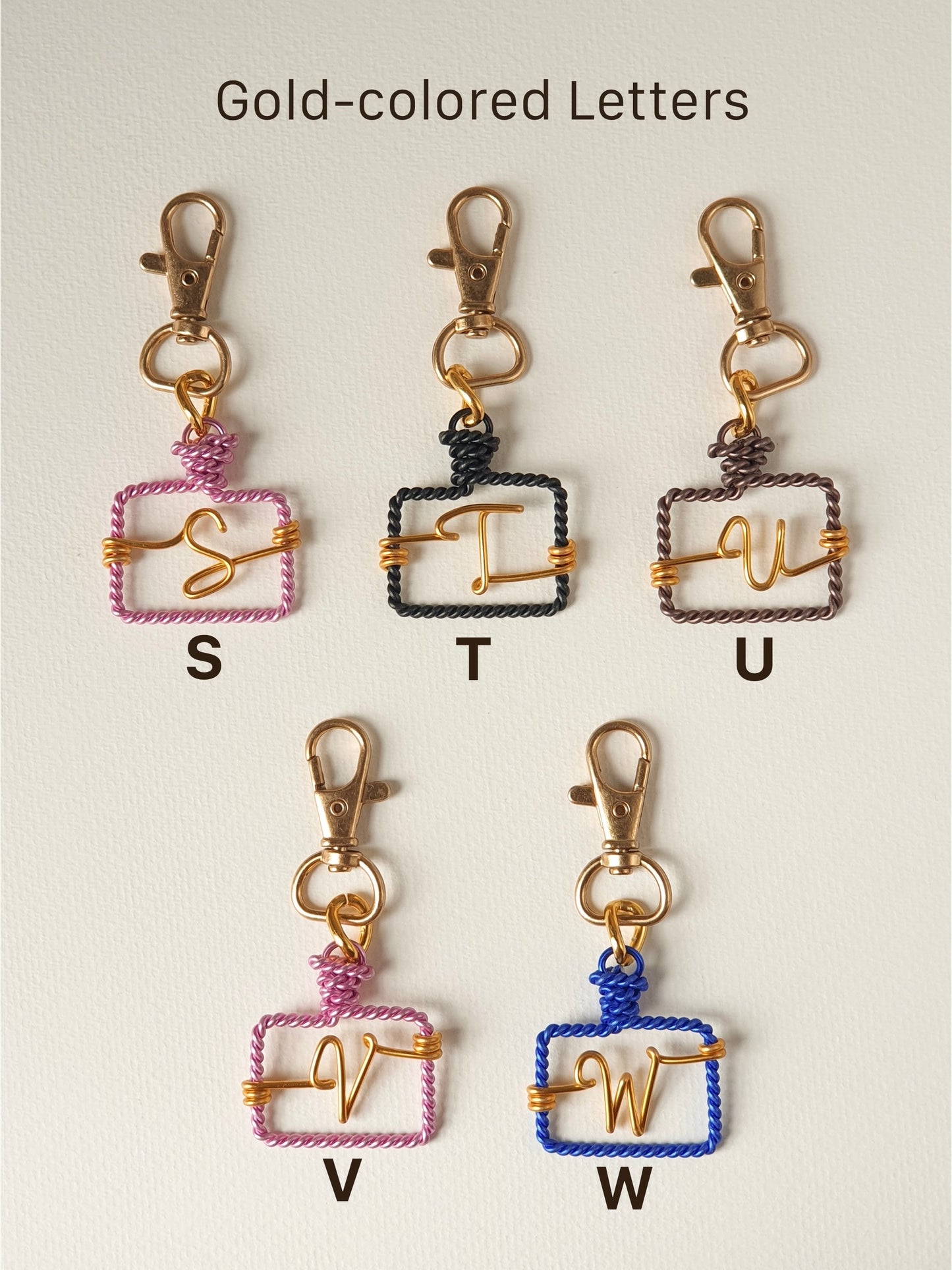 Letter Bag Tag (S to Z)
